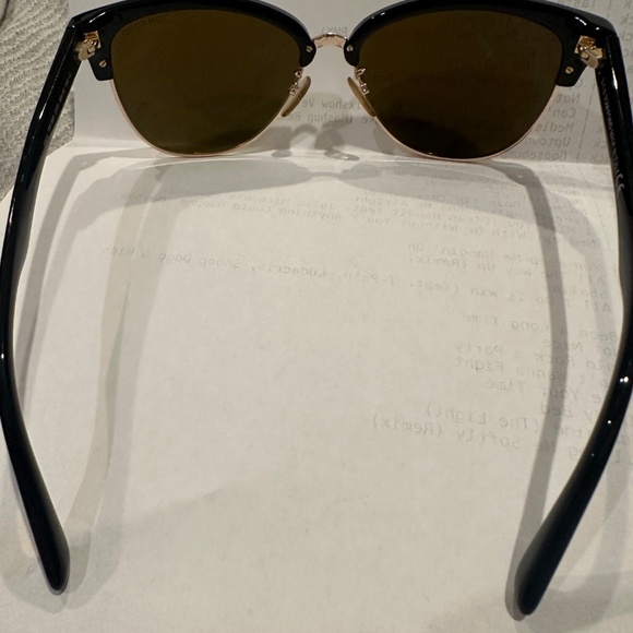 Tom Ford Sunglasses Fany Black/Gold Mirrored TF 368 with Case - Picture 14 of 15